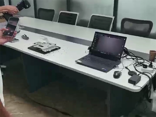 3D扫描仪系统给客户...